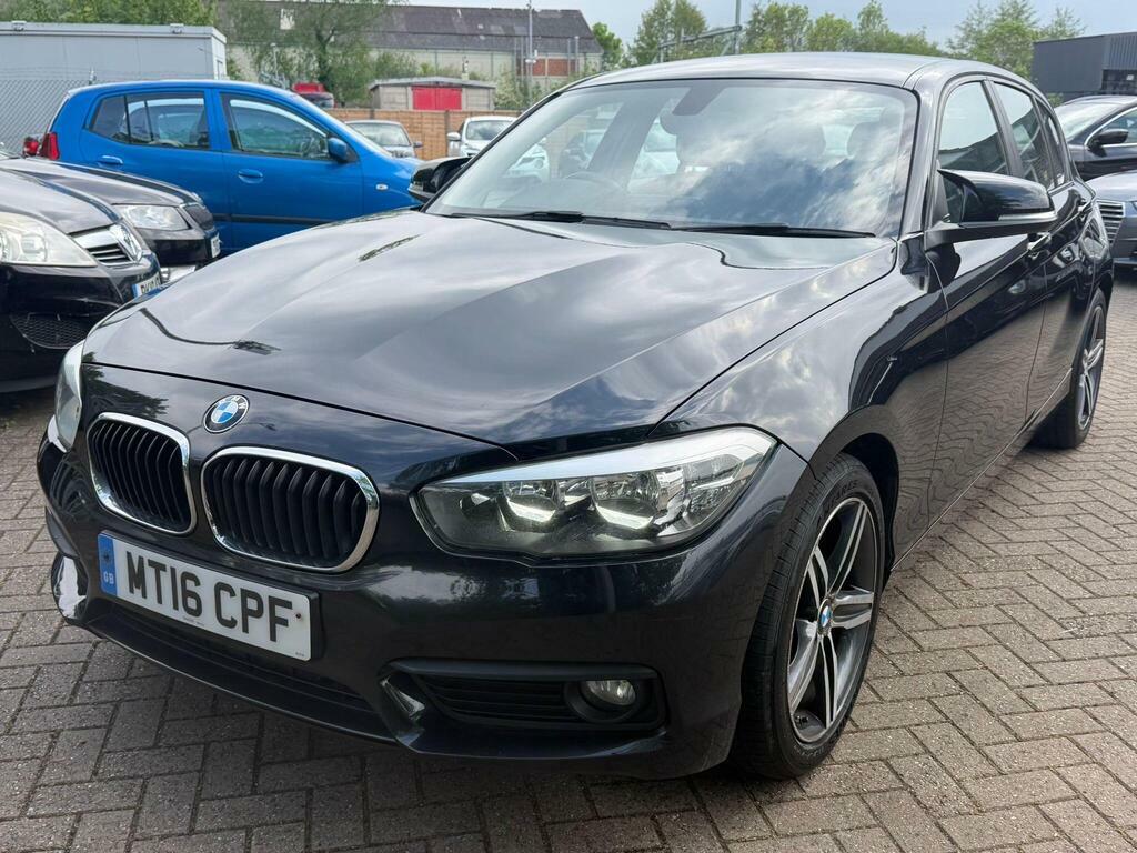 BMW 1 Series 1.5 116D Ed Plus Euro 6 S S MT16CPF Black #3
