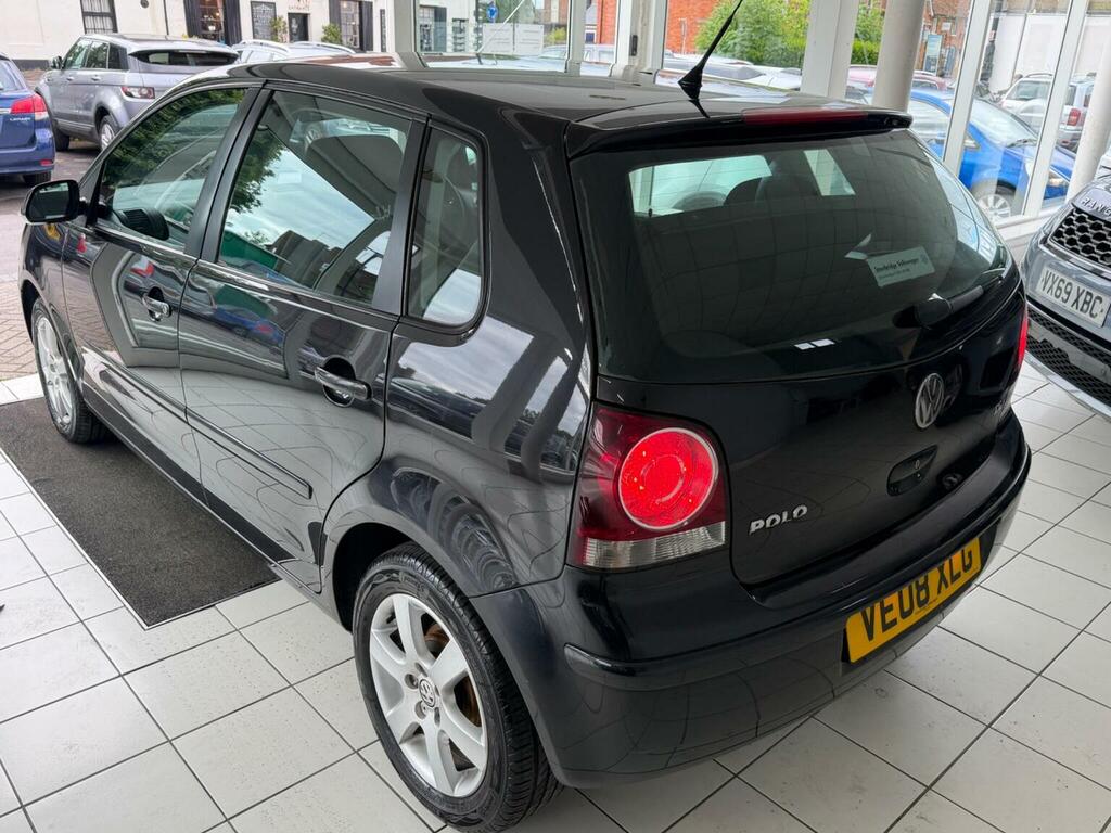 Volkswagen Polo Hatchback 1.2 Match 200808 Black #4
