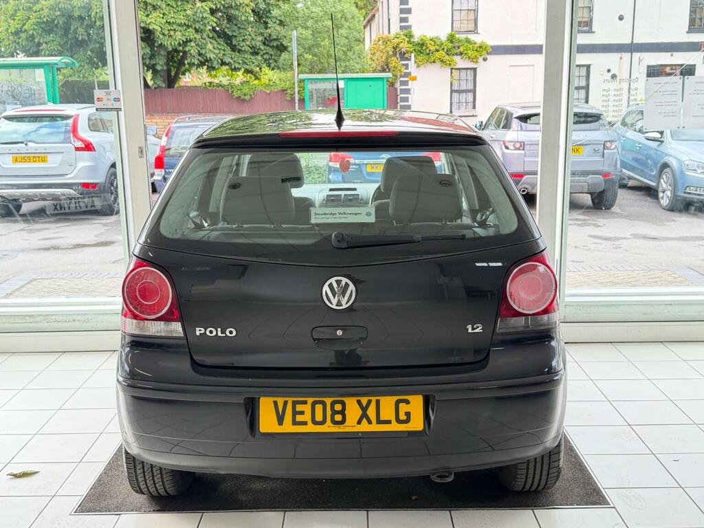 Volkswagen Polo Hatchback 1.2 Match 200808 Black #5