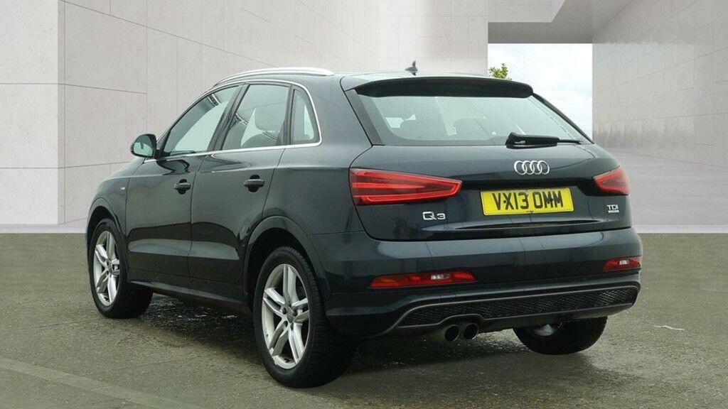 Audi Q3 Suv 2.0 Tdi S Line Quattro Euro 5 Ss 2013 VX13OMM Blue #3