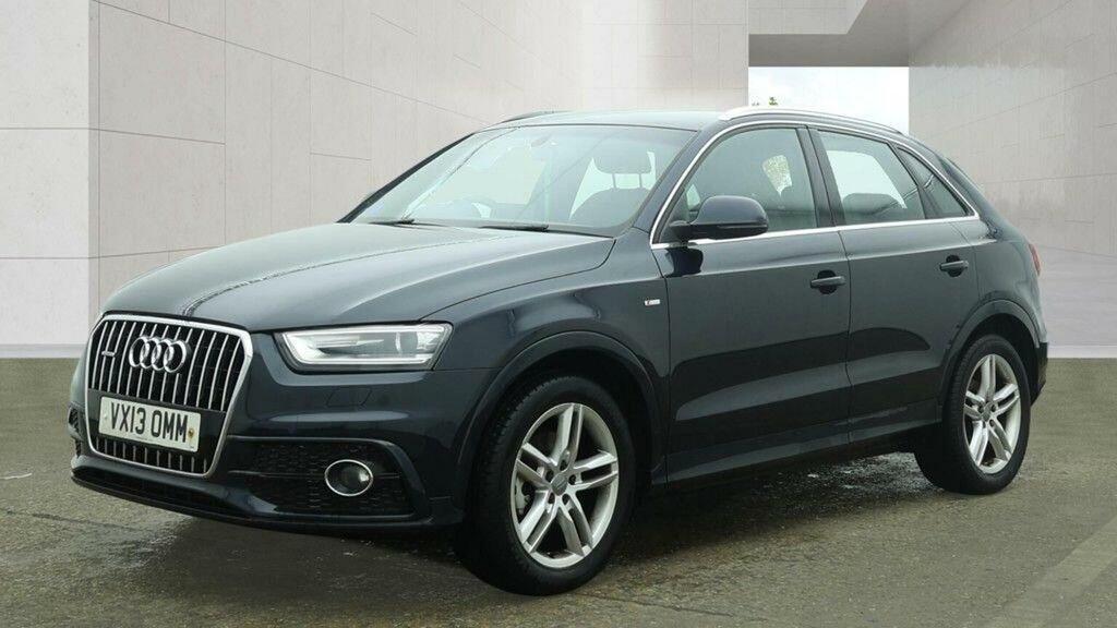 Audi Q3 Suv 2.0 Tdi S Line Quattro Euro 5 Ss 2013 VX13OMM Blue #2