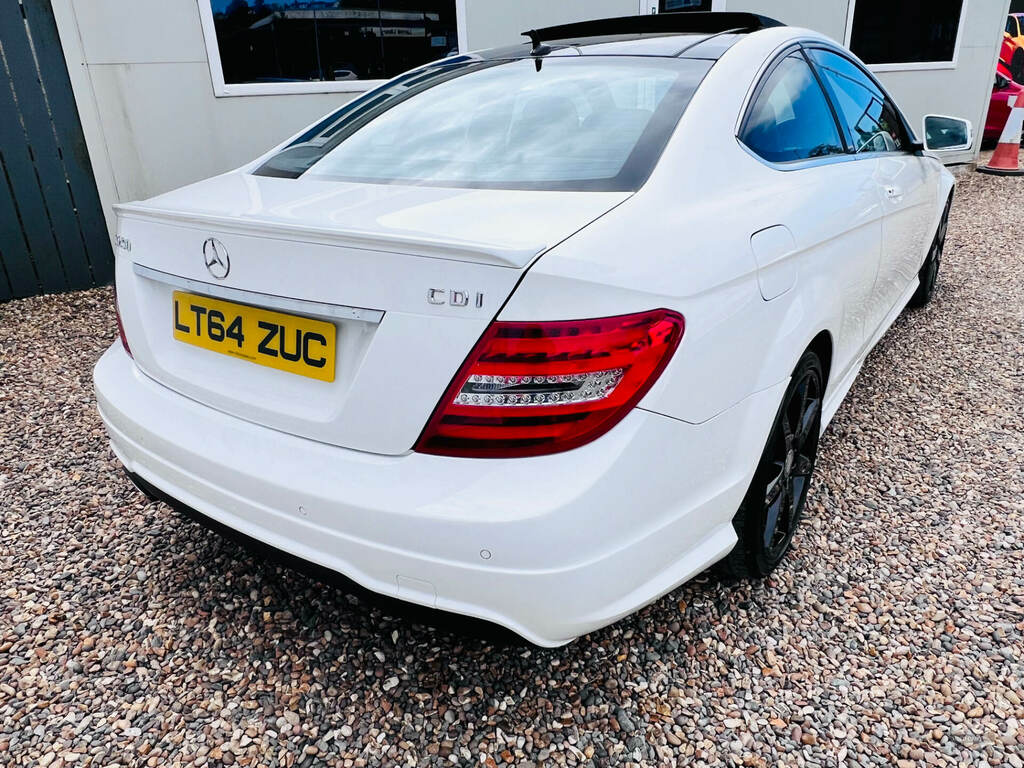 Mercedes-Benz C Class C250 Cdi Amg Sport Edition Premium Plus White
