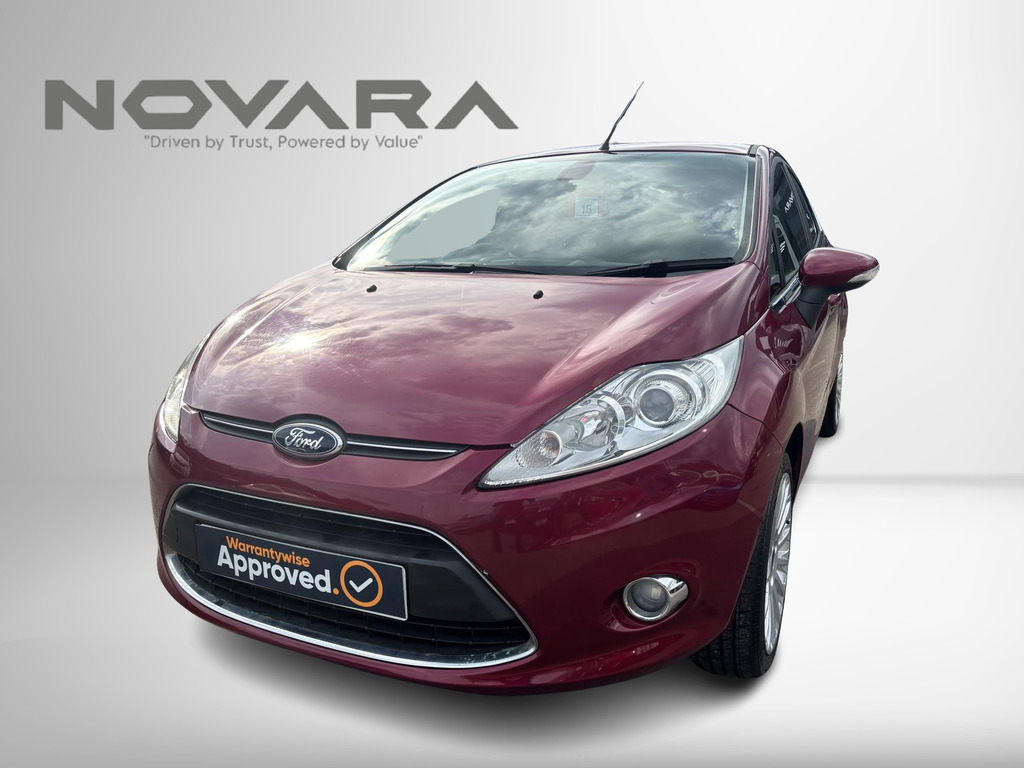 Ford Fiesta 1.4 Titanium Hatchback 130 Gkm Red #4