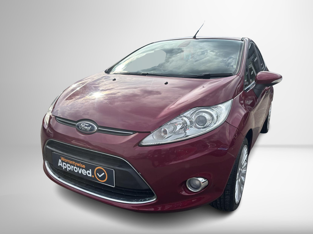 Ford Fiesta 1.4 Titanium Hatchback 130 Gkm Red #3
