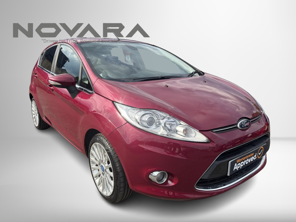 Ford Fiesta 1.4 Titanium Hatchback 130 Gkm Red #6