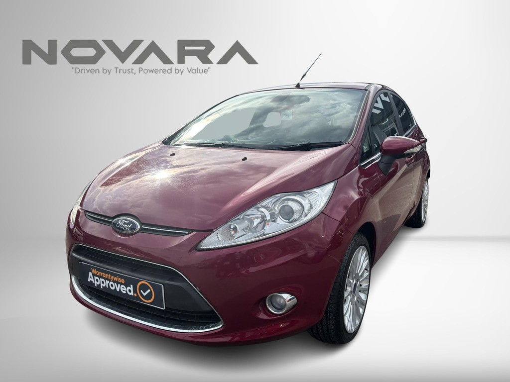 Ford Fiesta 1.4 Titanium Hatchback 130 Gkm Red #2