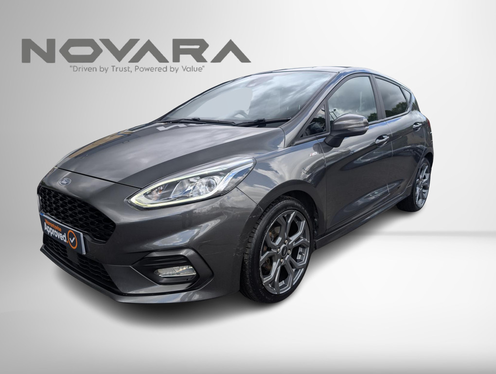 Ford Fiesta 1.0T Ecoboost St-line Edition Hatchback YE61XLM Grey #2