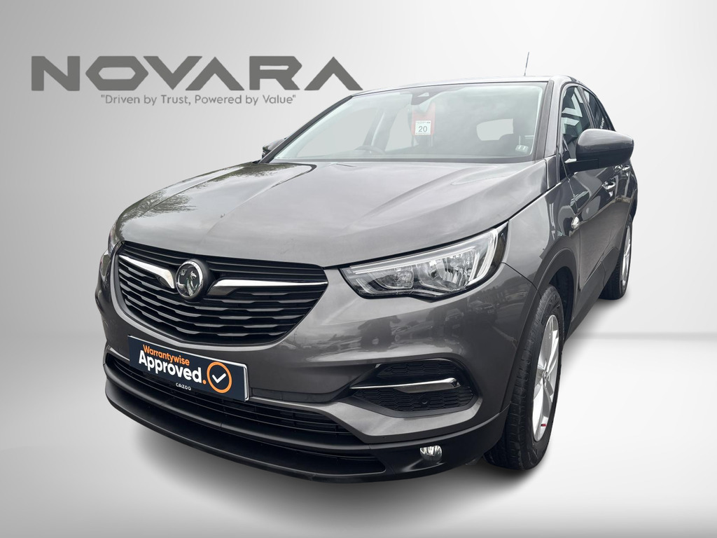 Vauxhall Grandland X 1.2 Turbo Gpf Se Suv Euro 6 Ss DC68HRF Grey #2