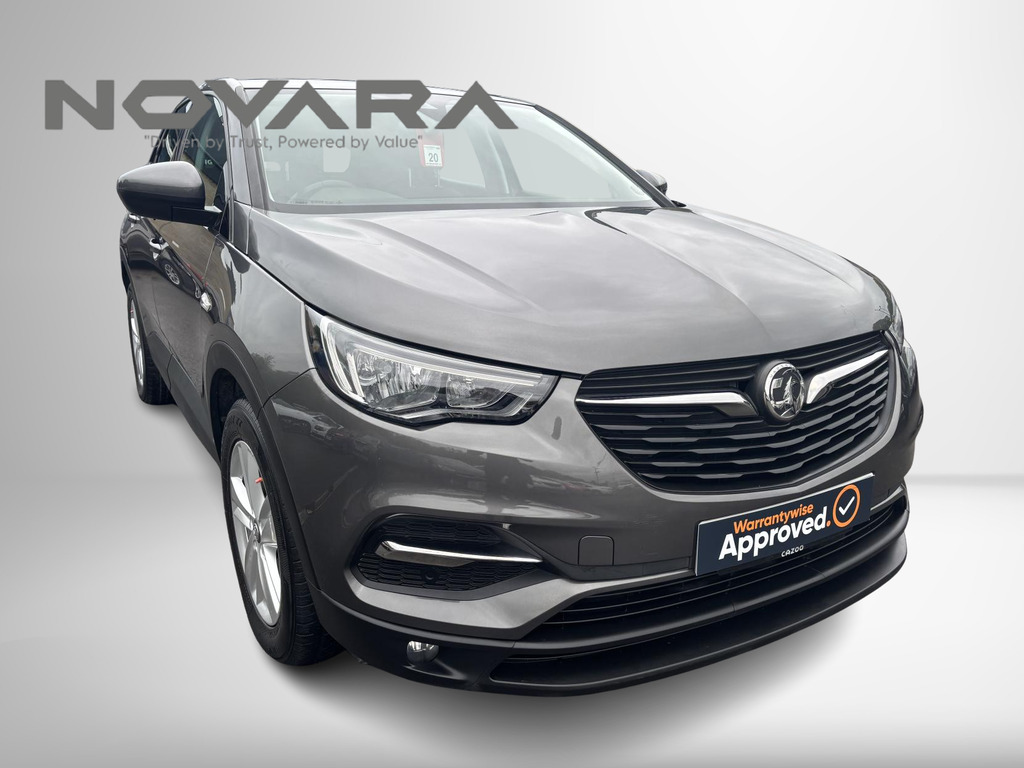Vauxhall Grandland X 1.2 Turbo Gpf Se Suv Euro 6 Ss DC68HRF Grey #6