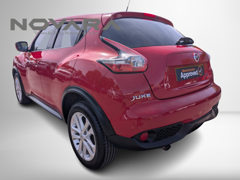 Nissan Juke 1.2 Dig-t N-connecta Suv Euro 6 PJ69YPK Red #6