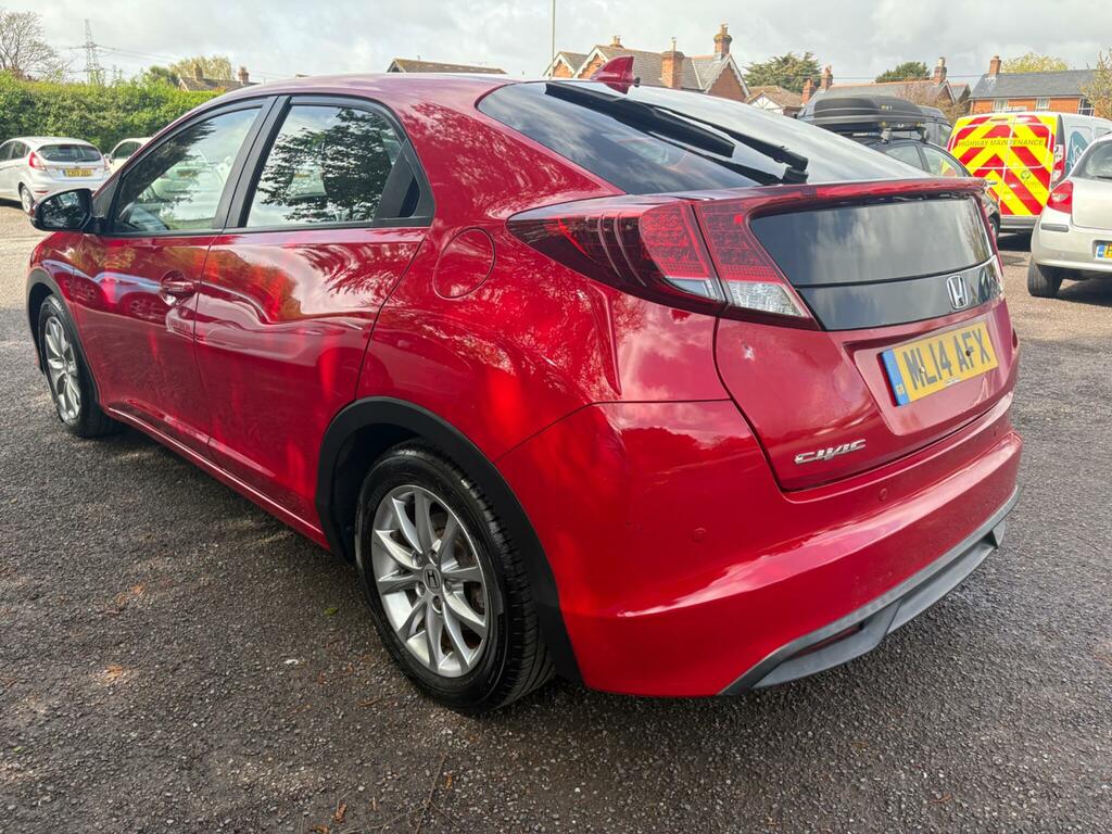Honda Civic 1.4 I-vtec S Hatchback Euro 5 S Red #4