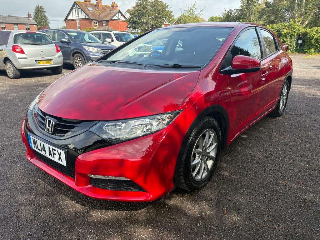 Honda Civic 1.4 I-vtec S Hatchback Euro 5 S Red #3