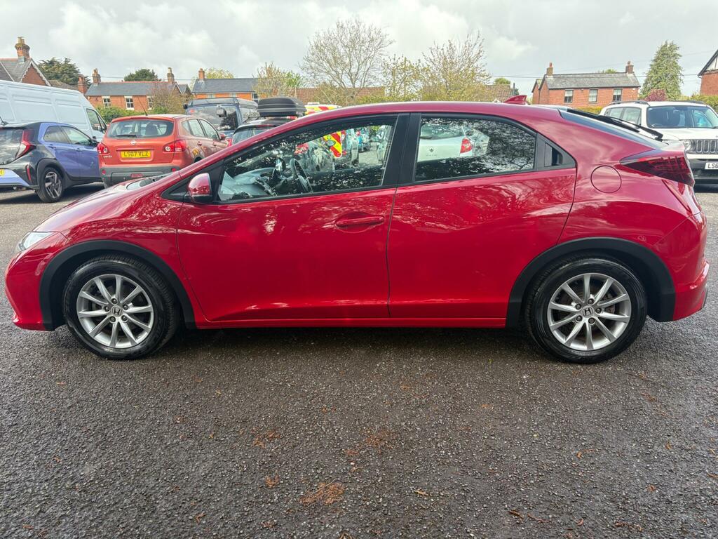 Honda Civic 1.4 I-vtec S Hatchback Euro 5 S Red #5