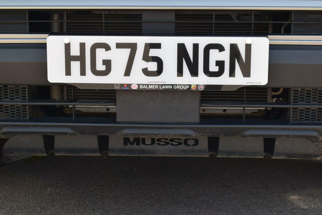 SsangYong Musso Pickup Grey #6