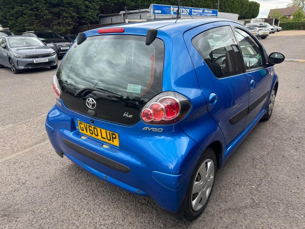 Toyota Aygo 1.0 Vvt-i Blue Multimode Euro 4 GV60LUP Blue #2