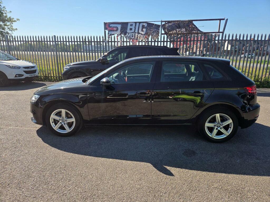 Audi A3 1.6 Tdi 30 Se Technik Sportback S Tronic Euro 6 S KL68ULR Black #5
