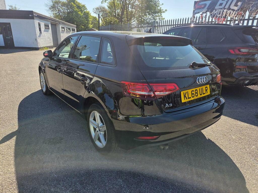 Audi A3 1.6 Tdi 30 Se Technik Sportback S Tronic Euro 6 S KL68ULR Black #4