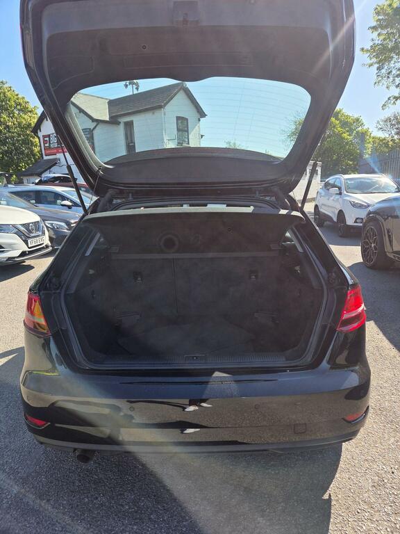 Audi A3 1.6 Tdi 30 Se Technik Sportback S Tronic Euro 6 S KL68ULR Black #3