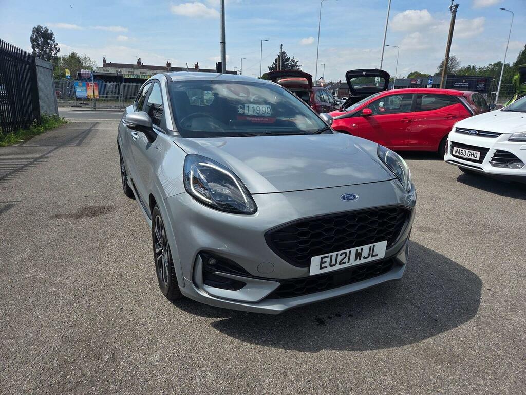 Ford Puma 1.0T Ecoboost Mhev St-line Euro 6 Ss Silver