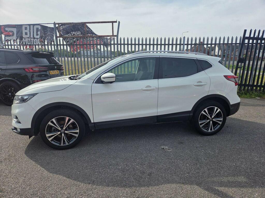 Nissan Qashqai 1.5 Dci N-connecta Euro 6 Ss NX68UTM White #6