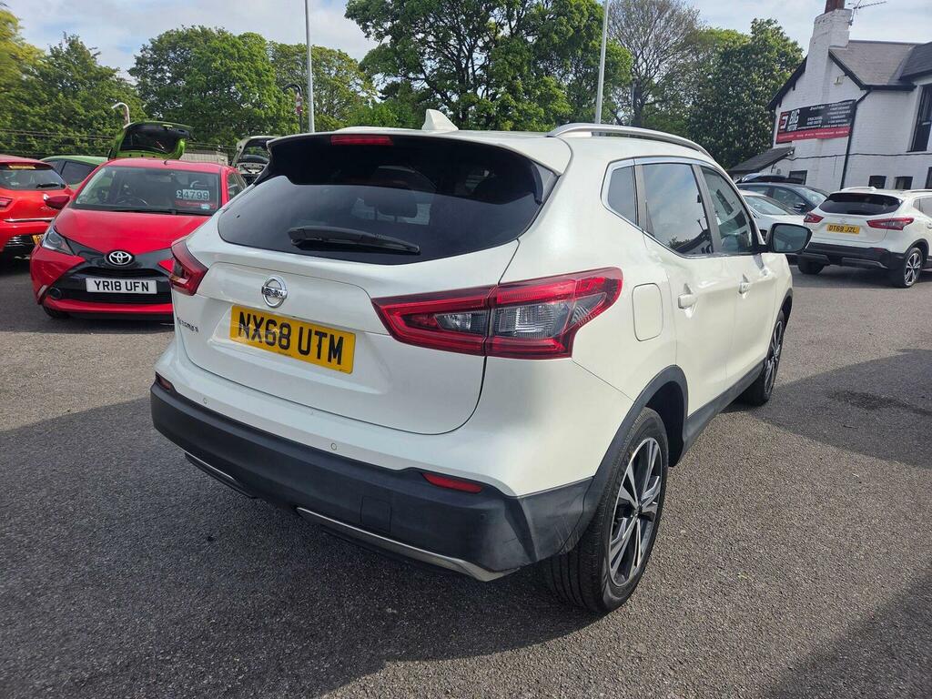 Nissan Qashqai 1.5 Dci N-connecta Euro 6 Ss NX68UTM White #3