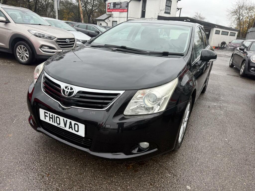 Toyota Avensis 1.8 V-matic Tr Euro 4 Black #4