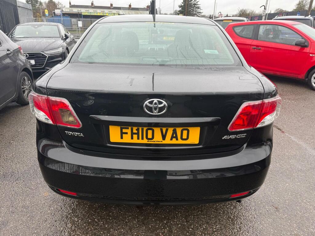 Toyota Avensis 1.8 V-matic Tr Euro 4 Black #6