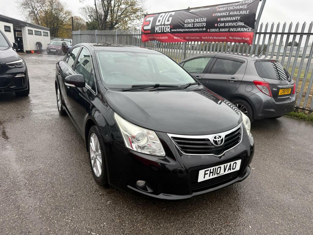 Toyota Avensis 1.8 V-matic Tr Euro 4 Black #2