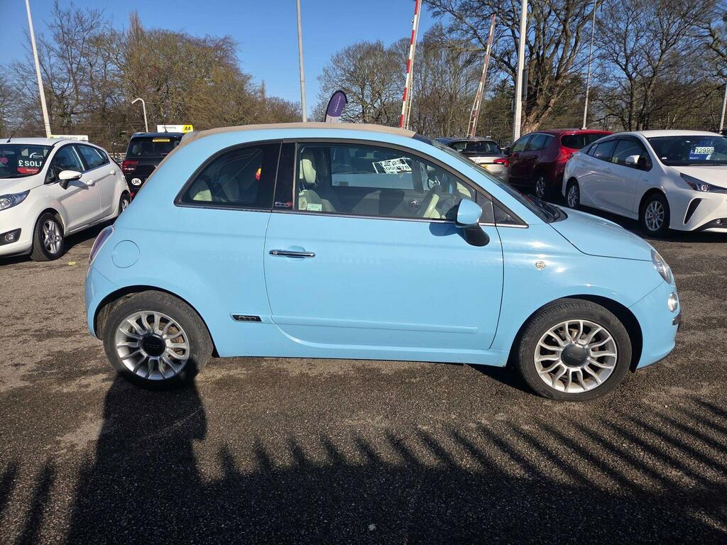 Fiat 500C 1.2 Lounge Euro 6 Ss KP14BHJ Blue #2