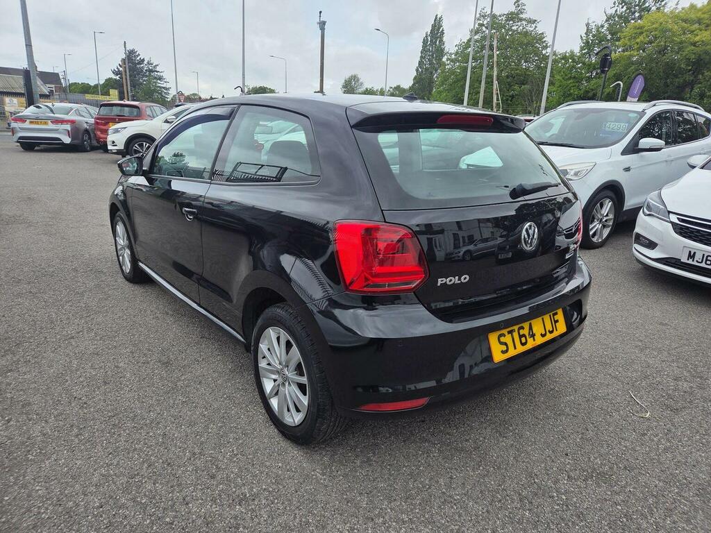 Volkswagen Polo 1.4 Tdi Bluemotion Tech Se Euro 6 Ss ST64JJF Black #5