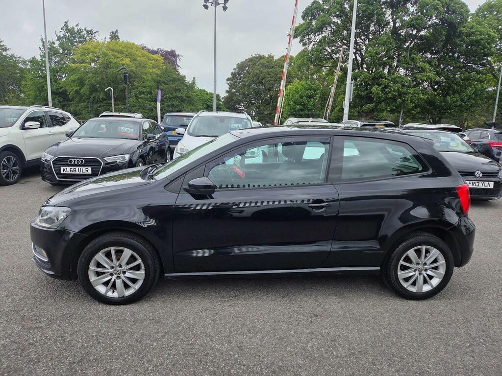 Volkswagen Polo 1.4 Tdi Bluemotion Tech Se Euro 6 Ss ST64JJF Black #6