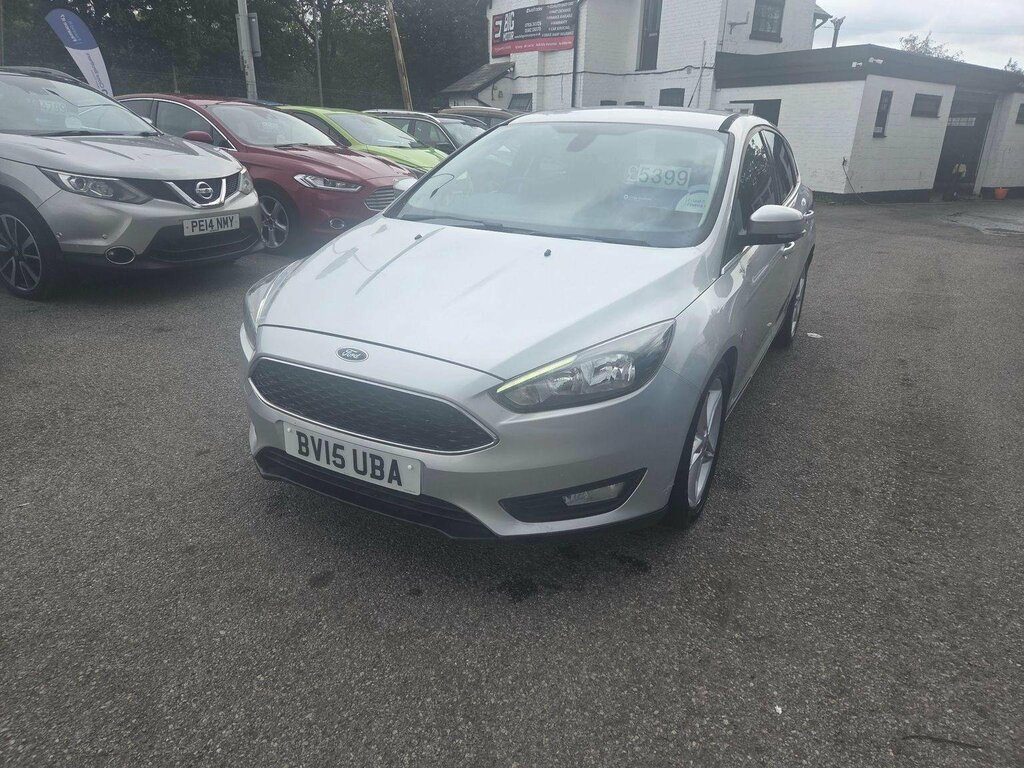Ford Focus 1.6 Tdci Zetec Euro 5 Ss Silver