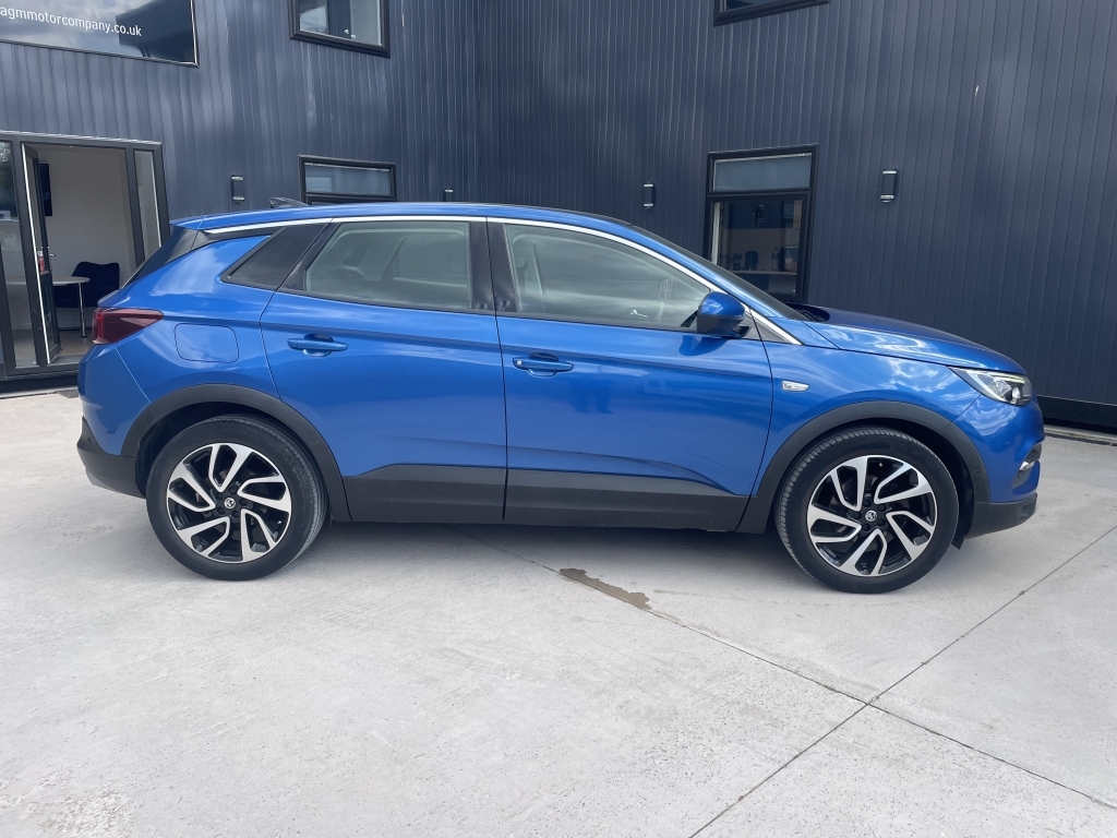 Vauxhall Grandland X 1.5 Elite Nav S S SB19WLV Blue #4