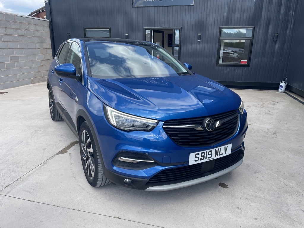 Vauxhall Grandland X 1.5 Elite Nav S S SB19WLV Blue #3