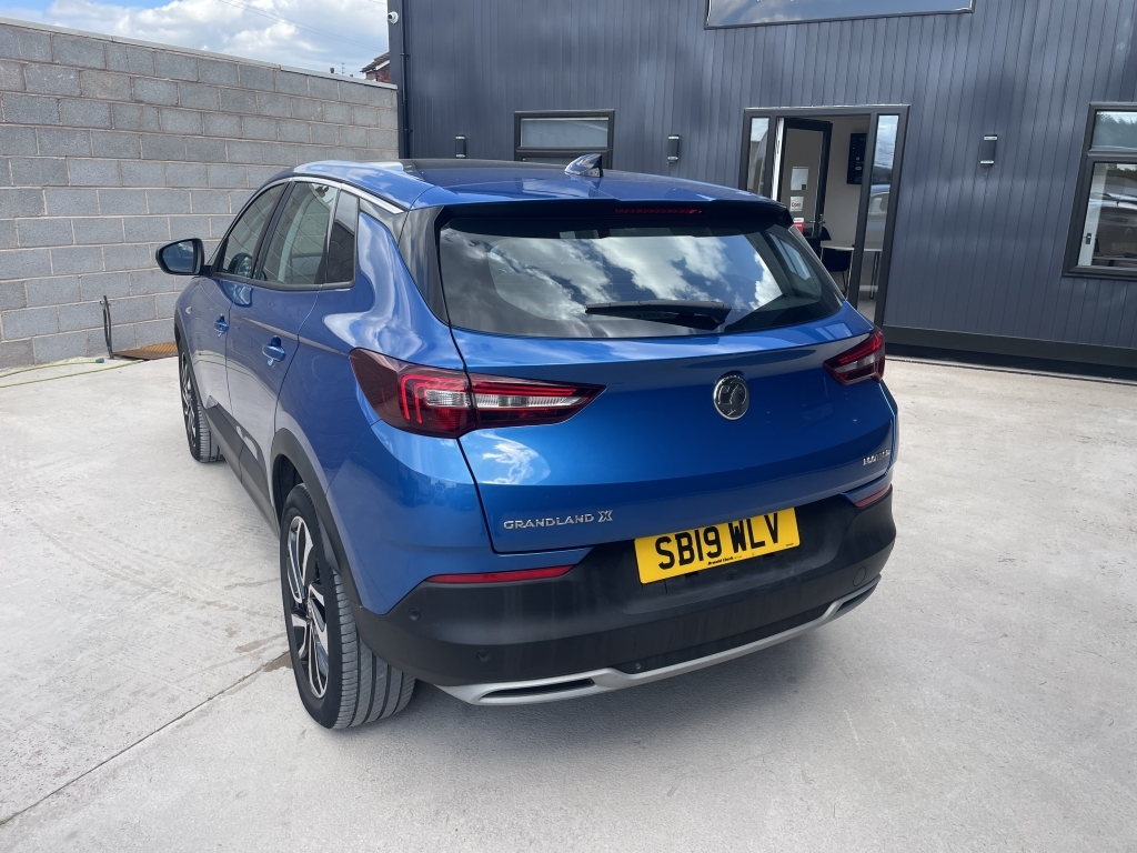 Vauxhall Grandland X 1.5 Elite Nav S S SB19WLV Blue #6