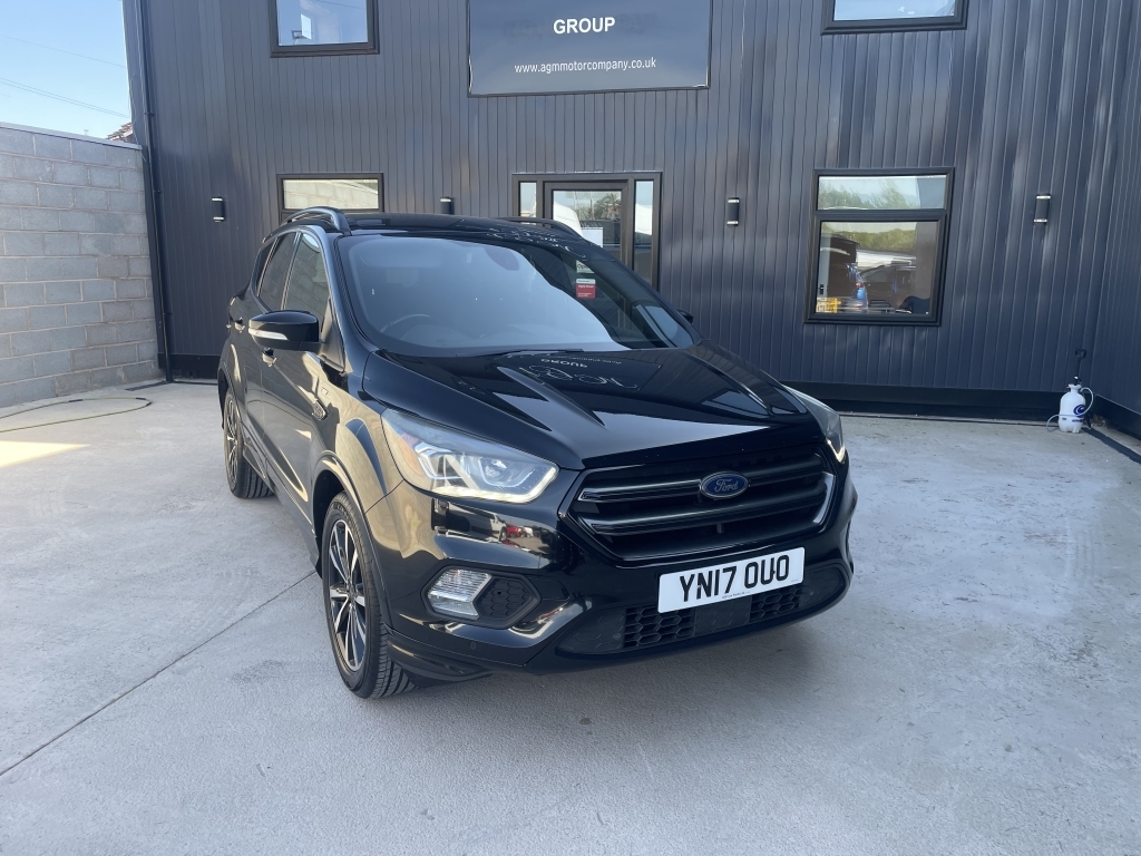 Ford Kuga 2.0 St-line Tdci YN17OUO Black #3