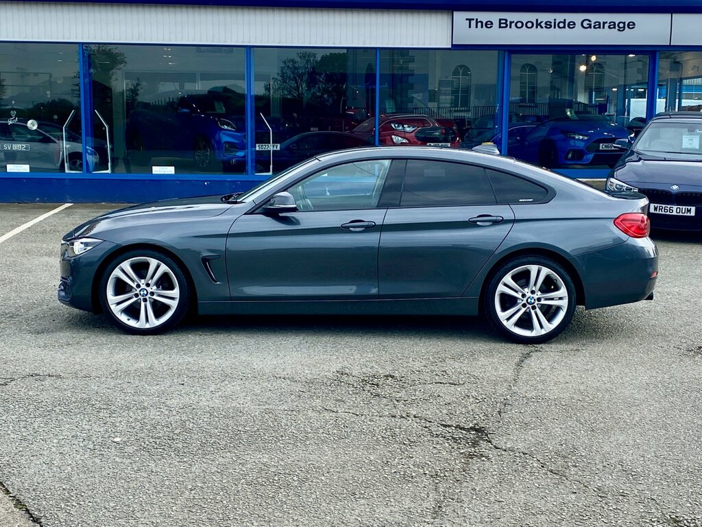 BMW 4 Series Gran Coupe 2.0 420D Sport Hatchback Euro 6 S YD68DNE Grey #4