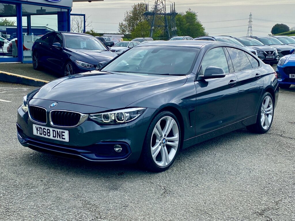 BMW 4 Series Gran Coupe 2.0 420D Sport Hatchback Euro 6 S YD68DNE Grey #3