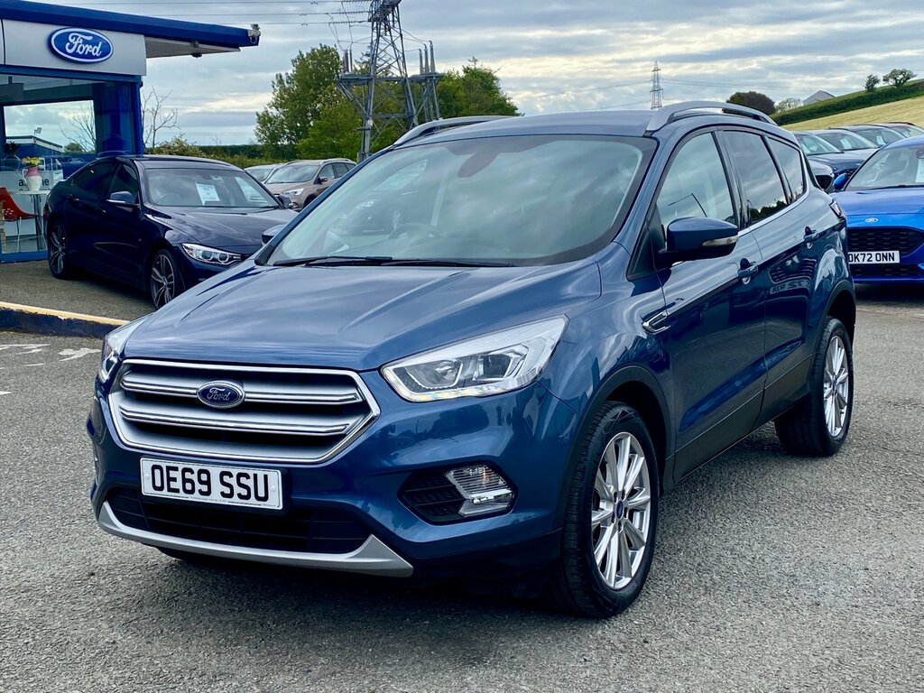 Ford Kuga 2.0 Tdci Ecoblue Titanium Edition Suv M OE69SSU Blue #3