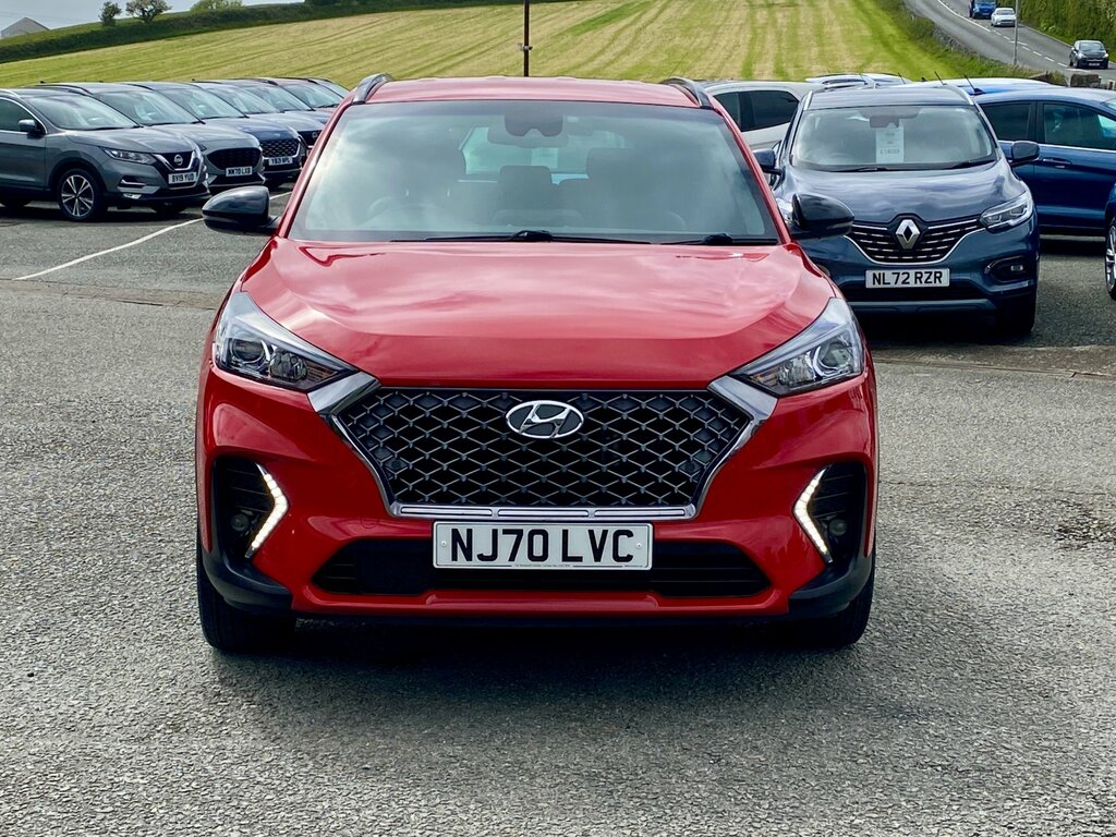 Hyundai Tucson 1.6 T-gdi N Line Suv Euro 6 Ss NJ70LVC Red #2