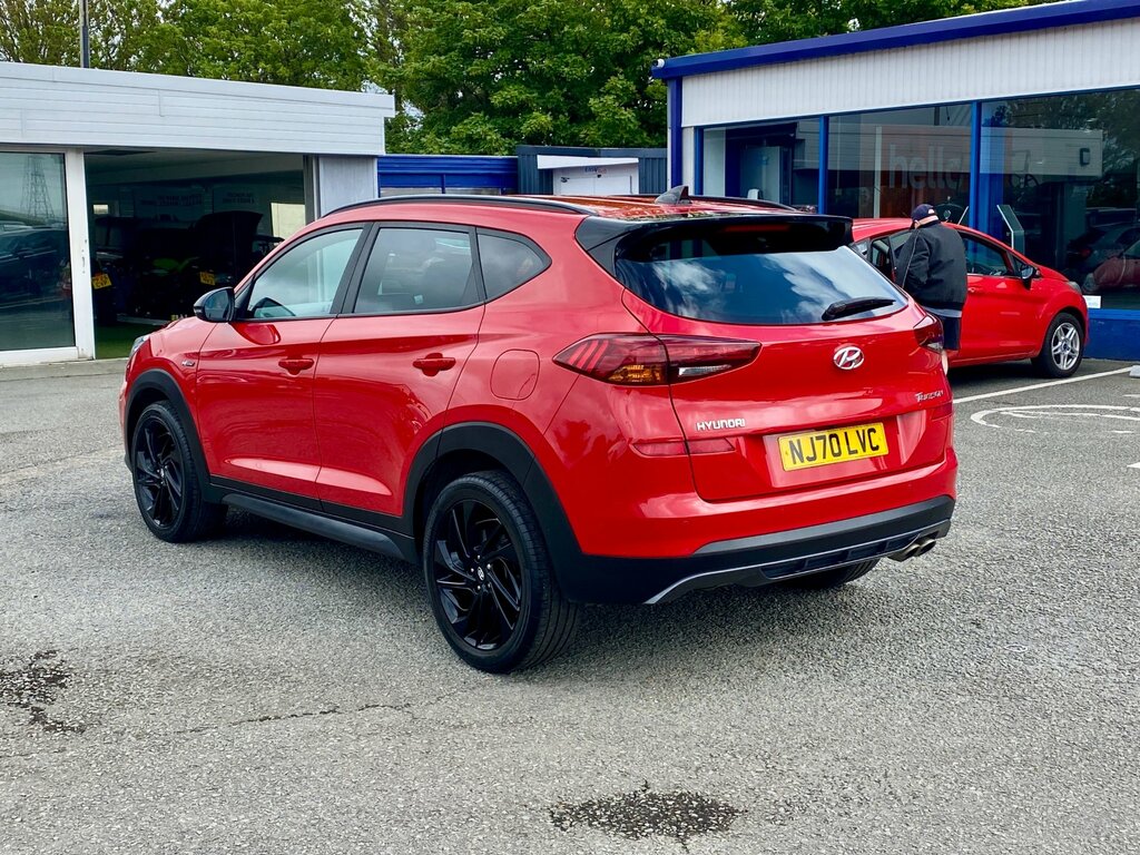 Hyundai Tucson 1.6 T-gdi N Line Suv Euro 6 Ss NJ70LVC Red #5