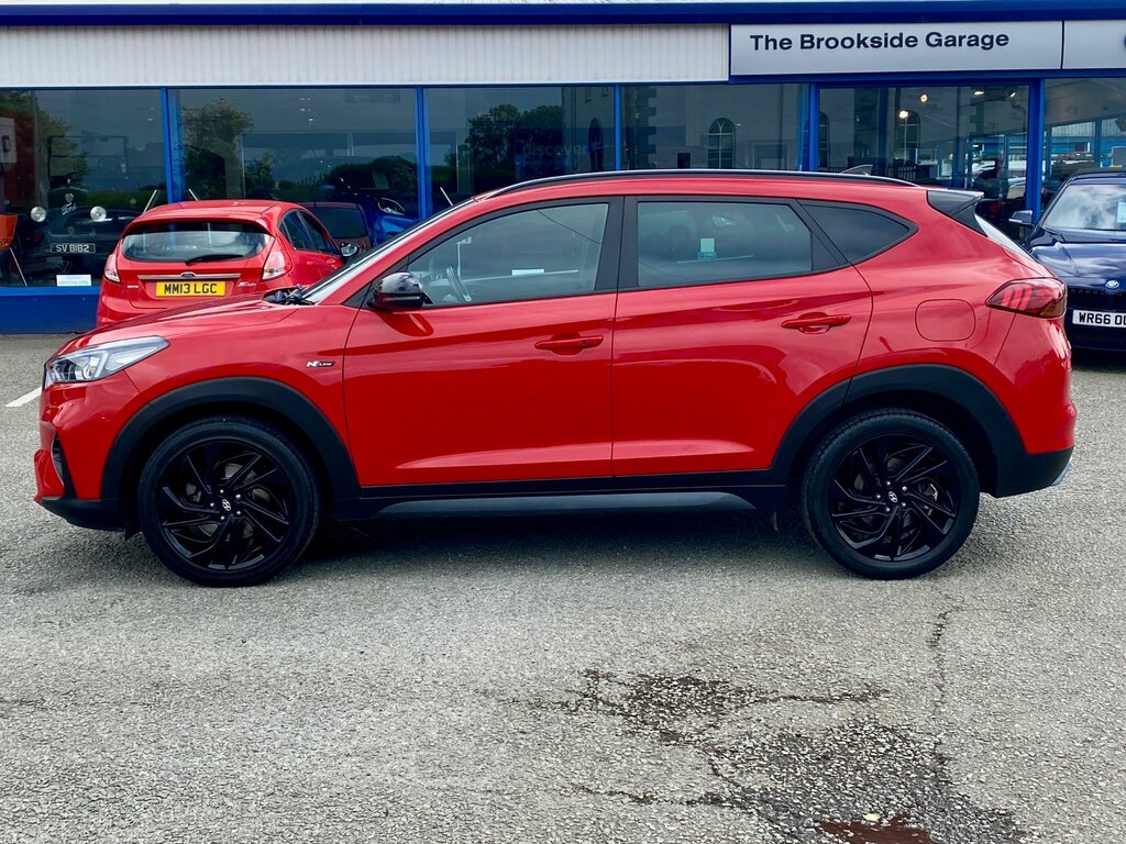 Hyundai Tucson 1.6 T-gdi N Line Suv Euro 6 Ss NJ70LVC Red #4