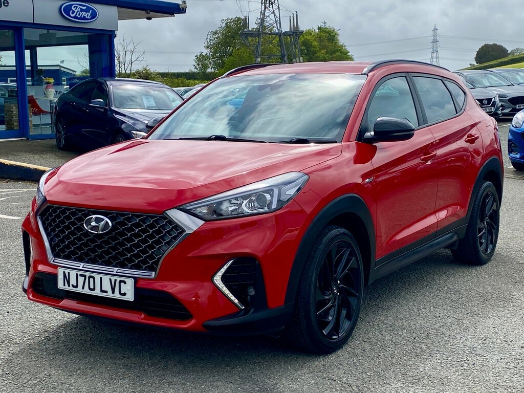 Hyundai Tucson 1.6 T-gdi N Line Suv Euro 6 Ss NJ70LVC Red #3