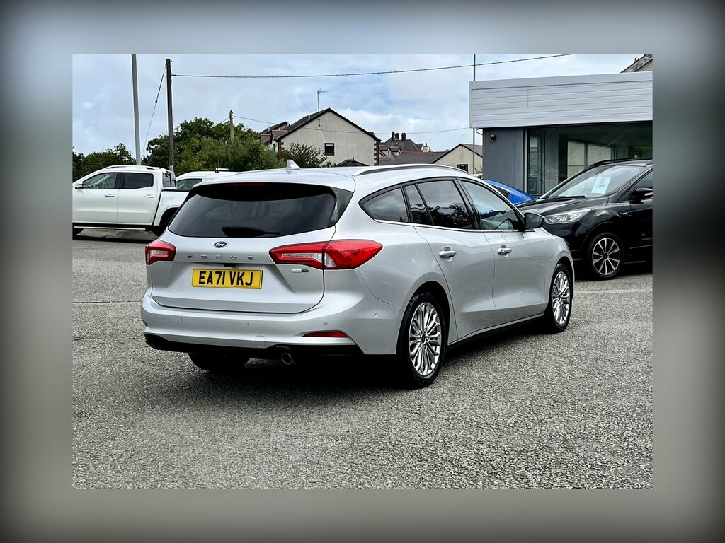 Ford Focus 1.0 Ecoboost Hybrid Mhev 125 Titanium X Ed EA71VKJ Silver #6