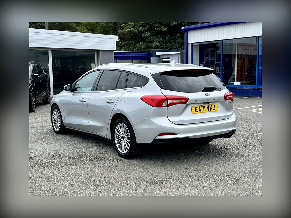 Ford Focus 1.0 Ecoboost Hybrid Mhev 125 Titanium X Ed EA71VKJ Silver #4