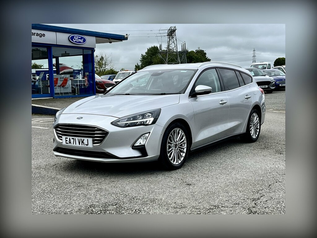 Ford Focus 1.0 Ecoboost Hybrid Mhev 125 Titanium X Ed EA71VKJ Silver #3