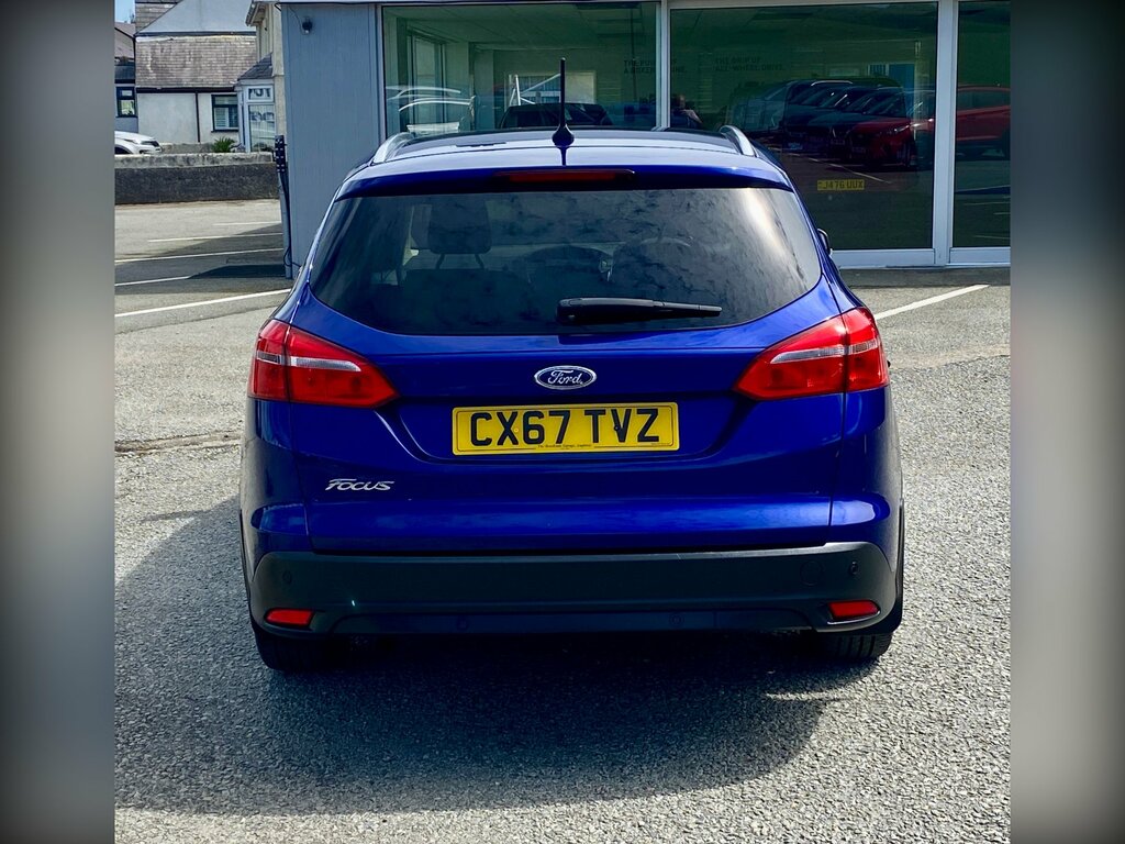 Ford Focus 1.5 Tdci Zetec Edition Estate Eu CX67TVZ Blue #6