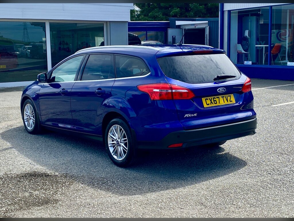 Ford Focus 1.5 Tdci Zetec Edition Estate Eu CX67TVZ Blue #5
