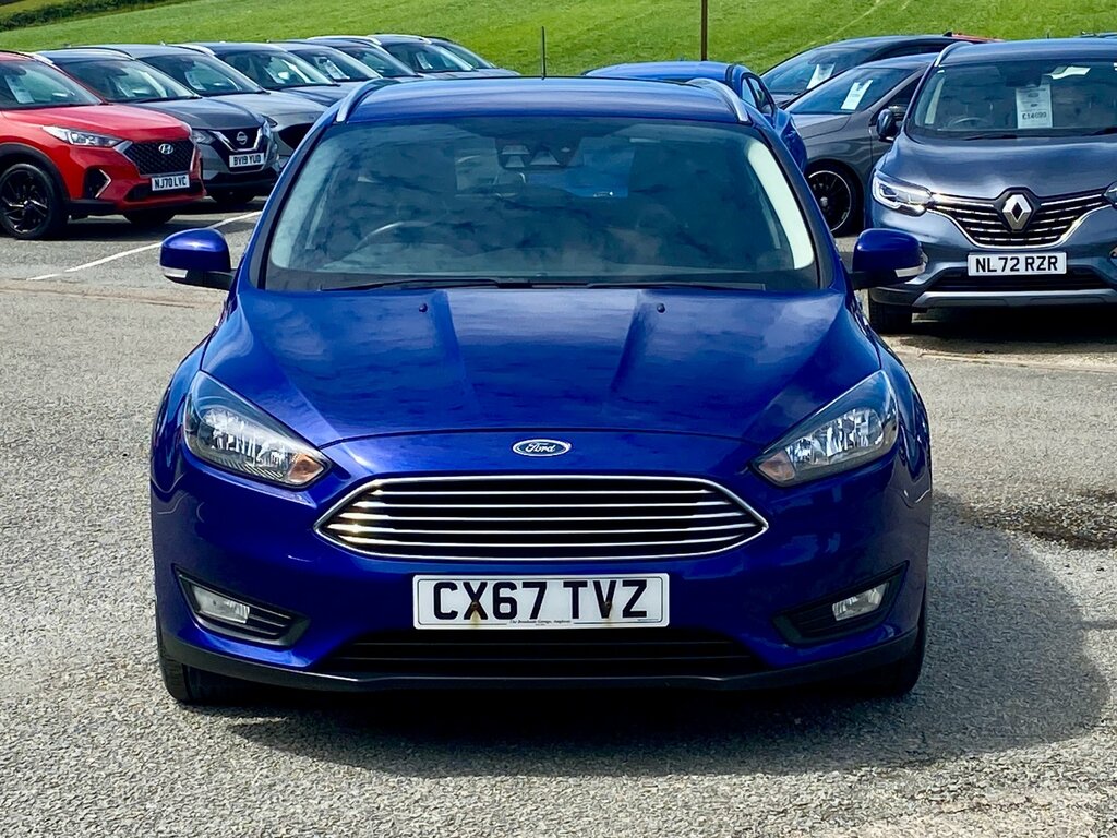 Ford Focus 1.5 Tdci Zetec Edition Estate Eu CX67TVZ Blue #2