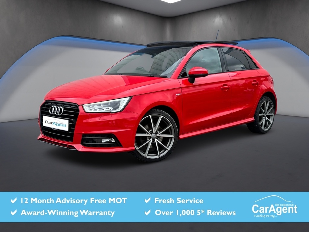 Audi A1 1.4 Tfsi Cod Black Edition Sportback Ma Red